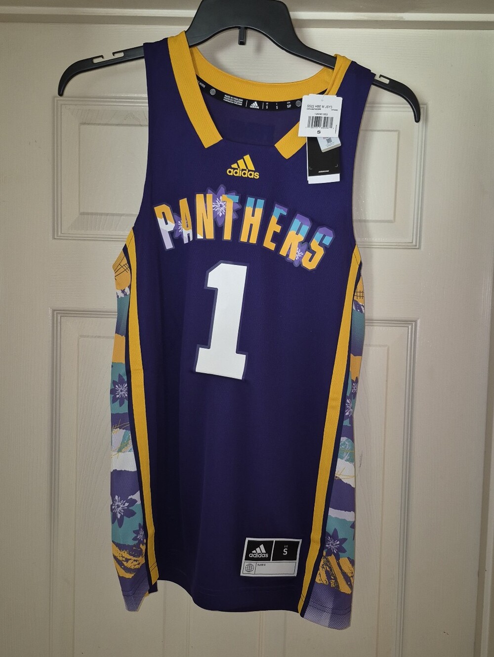 Adidas Prairie View A&M Panthers Basketball Jersey